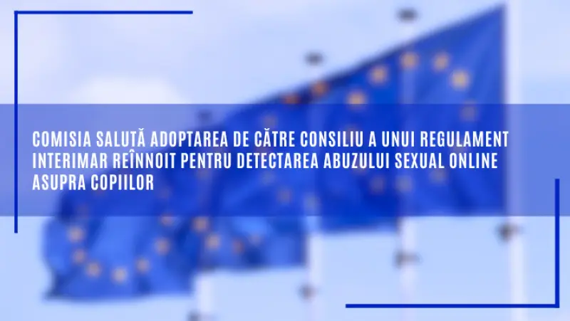 Regulament pentru detectarea abuzului sexual online asupra copiilor