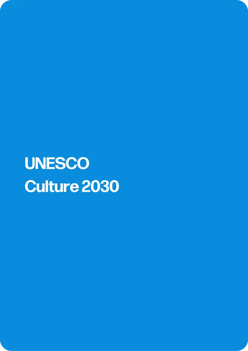 UNESCO Culture 2030 Indicators